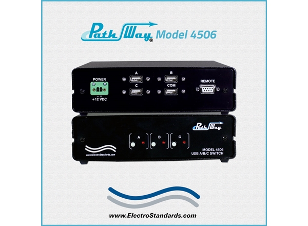 USB Type-A, A/B/C Switch, Remote