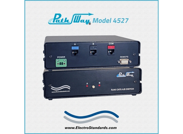 RJ45 CAT5 Code Operated A/B Switch