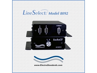 304380 Model 8092 DB9 2-Position Switch, MMF Connectors & Mounting Brackets