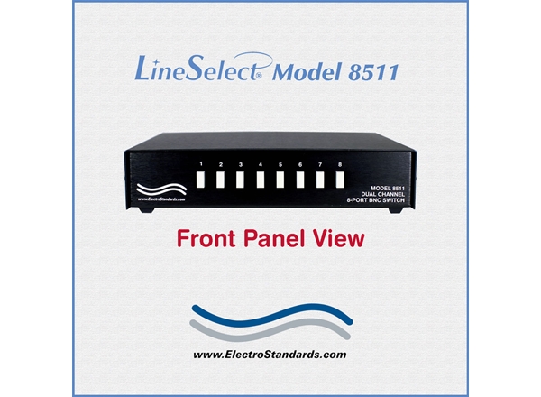 2-Channel 8-Port BNC Switch