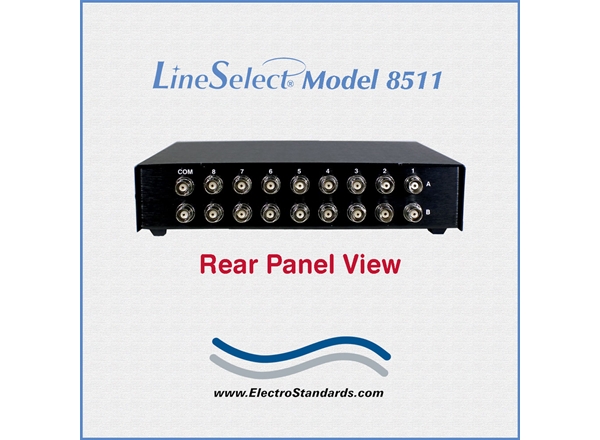 2-Channel 8-Port BNC Switch