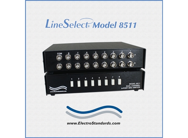 2-Channel 8-Port BNC Switch