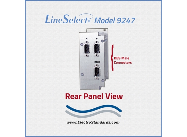 DB9 Male connectors AB Switch Module