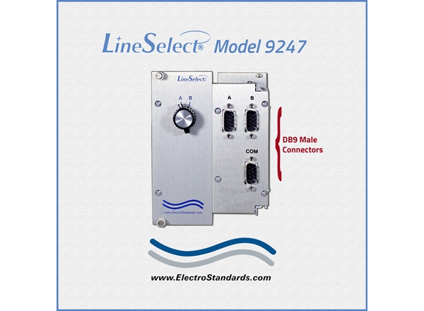 DB9 Male connectors AB Switch Module