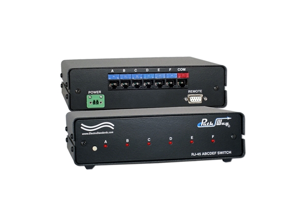 6-to-1 RJ45 CAT5 Switch