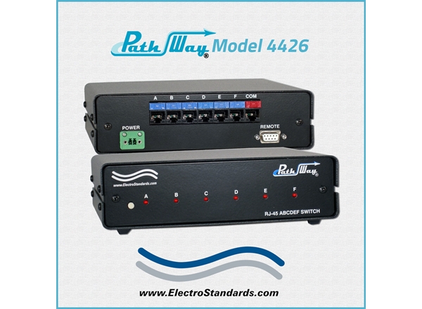 6-to-1 RJ45 CAT5 Switch
