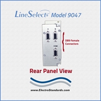 DB9 Female Connectors 2-Position Switch