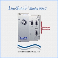 DB9 Female Connectors 2-Position Switch