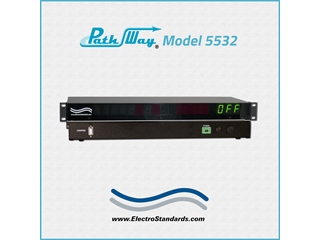 Catalog # 305532 - Model 5532 Display for 5535 Cat5e Secure Video Conference Room Switch