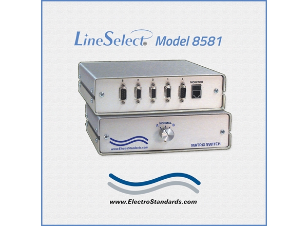 DB9 2 x 3 Matrix Switch
