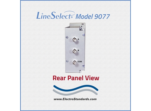 LineSelect® 9077 Coaxial BNC A/B, 50 Ohm