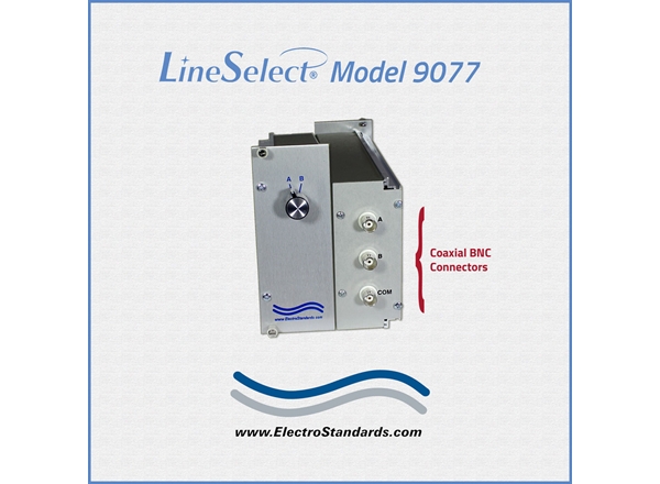 LineSelect® 9077 Coaxial BNC A/B, 50 Ohm