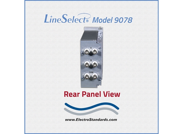LineSelect® 9078 Coaxial BNC A/B, 75 Ohm