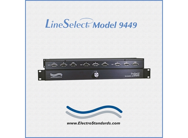 3-Channel DB9 A/B Switch