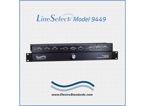 3-Channel DB9 A/B Switch