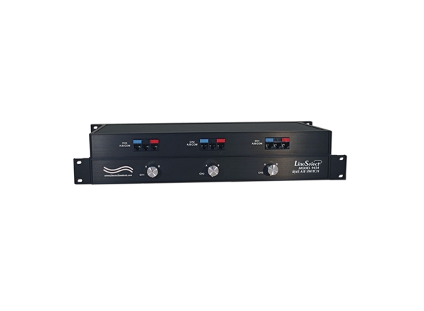 RJ45 3-Channel, CAT 5e Switch