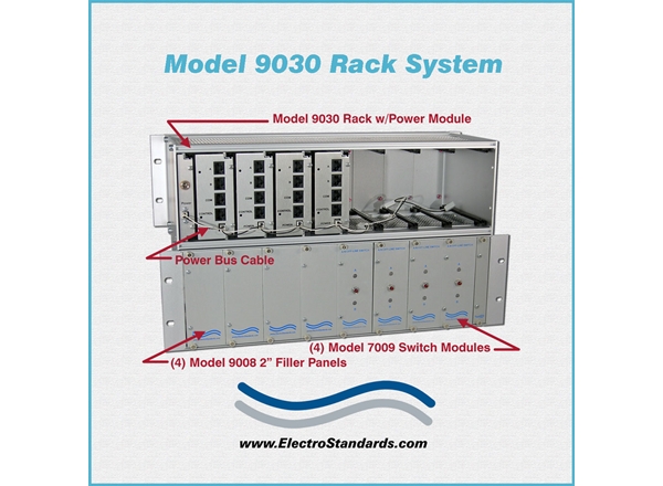 Model 9030 Rack w/Power Module