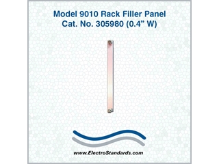 Catalog # 305980 - Model 9010 Filler Panel 0.4"
