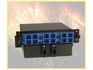 Model 6010, Catalog No. 306010, MTP/MPO 12-Fiber Cassette, SC, Multimode, 62.5/125 Micron