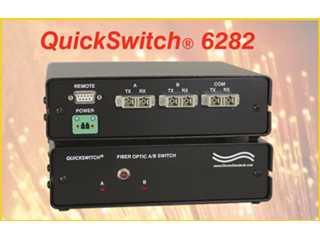 Catalog # 306182 - Model 6282 SC Duplex, A/B Fiber Switch, with RS232 Secure Remote