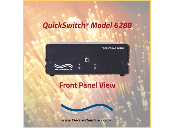 QuickSwitch ST Duplex Fiber Optic a/b Switch