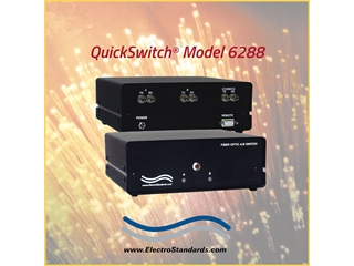 Catalog # 306188 - Model 6288 ST Duplex Fiber Optic A/B Switch with RS232 Remote Control