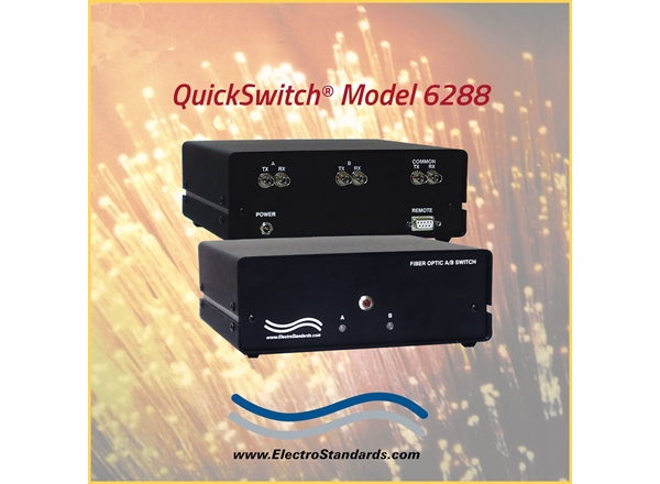 QuickSwitch ST Duplex Fiber Optic a/b Switch