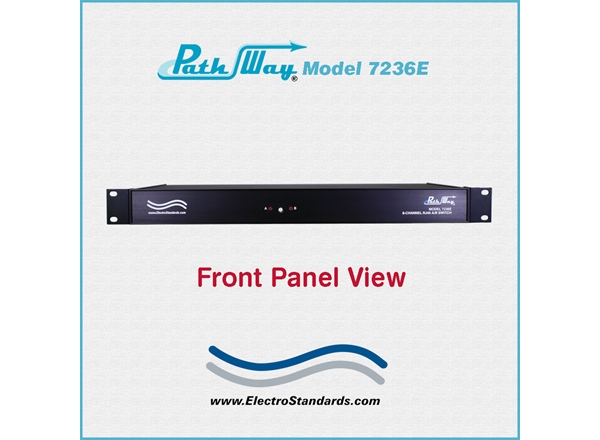 Model 7236E 8-Channel RJ45 A/B Switch with GUI Remote