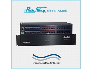 Catalog# 306238E Model 7238E 16-Channel RJ45 A/B Switch with Ethernet Remote Control via Telnet & GUI 