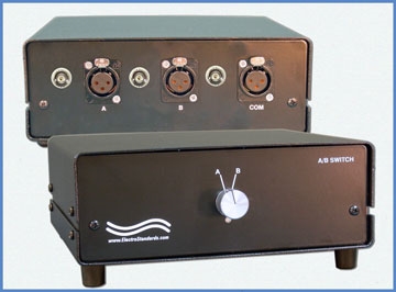 XLR 3-Pin & BNC Audio and Video A/B