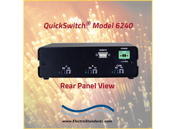 POF A/B Fiber Switch w/RS232 Remote