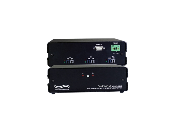 POF A/B Fiber Switch w/RS232 Remote