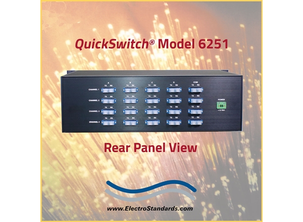 4-Channel SC Duplex A/B/C/D Switch, Single Mode Switch
