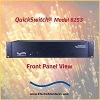 4-Channel A/B Fiber Optic Switch, with Voltage/Contact Closure Remote, 850 nm
