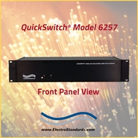 4-Channel A/B Fiber Optic Switch with Voltage/Contact Closure Remote,1300 nm