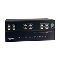 6-Channel Online/Offline SC Duplex Fiber Optic Switch
