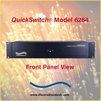 6-Channel A/B Fiber Optic Switch, LC duplex