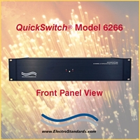 6-Channel A/B Fiber Optic Switch, LC duplex