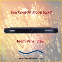 SC Duplex A/B Fiber Switch w/Serial Remote