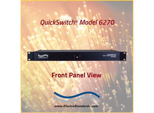 SC Duplex A/B Fiber Switch w/Serial Remote
