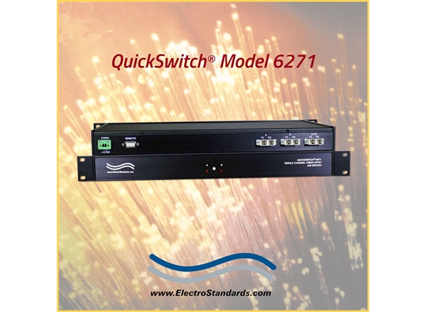 SC Duplex A/B Fiber Optic Switch with Serial Remote