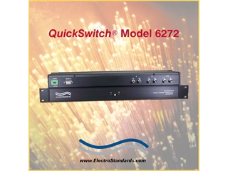 Catalog # 306272 - Model 6272 Gigabit ST Duplex 1300nm A/B Fiber Switch
