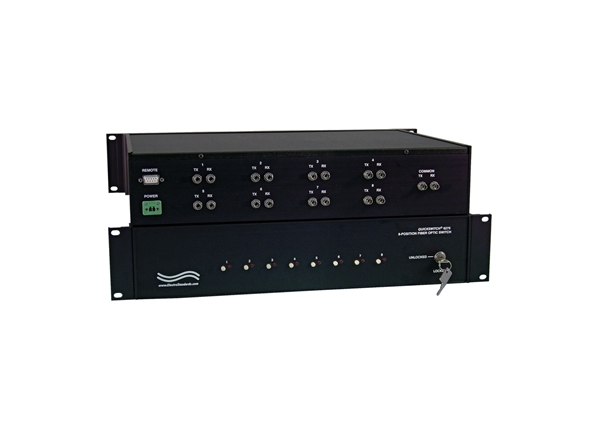 8-Position Fiber Switch with Offline Position