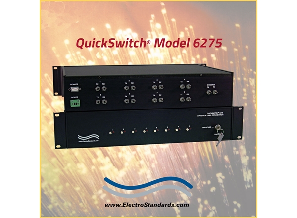 8-Position Fiber Switch with Offline Position