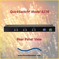 Gigabit ST Duplex A/B Fiber Optic Switch