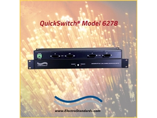 306278 Model 6278 2-Channel Enabled/Disabled Fiber Switch