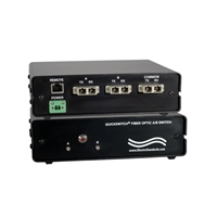 SC Duplex 62.5 Fiber Switch w/LAN Ethernet remote