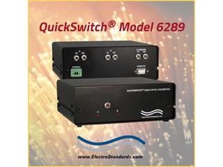 306289 Model 6289 ST Duplex A/B Gigabit Fiber Switch