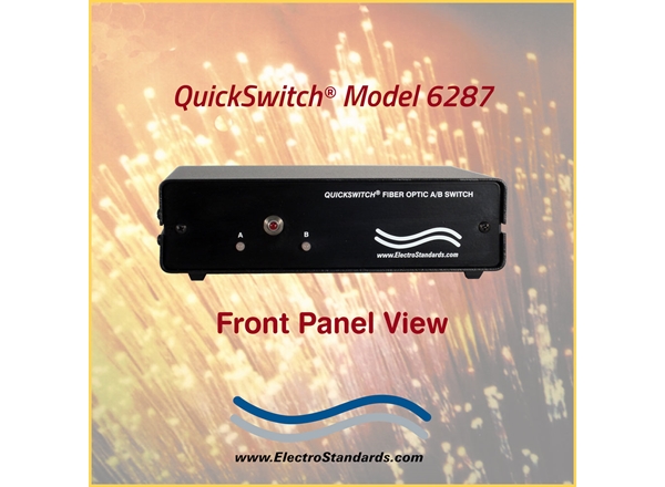 SC Duplex 62.5 Fiber Switch w/LAN Ethernet remote