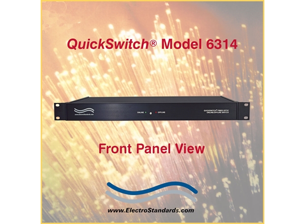 4-Channel ST Simplex Online/OffLine Fiber Switch